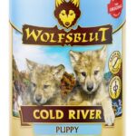 Wolfsblut Dog Puppy Cold River - pstrąg i bataty puszka 395g