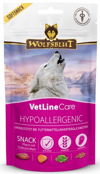 1-295.jpg Wolfsblut Dog VetLine Snack Hypoallergenic - konina i bataty 100g - obrazek 1
