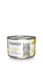 Amanova Cat Tuna & Shrimps - tuńczyk i krewetki w bulionie puszka 70g [12] - obrazek 5