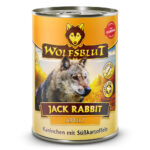 Wolfsblut Dog Jack Rabbit - królik, zając i bataty puszka 395g