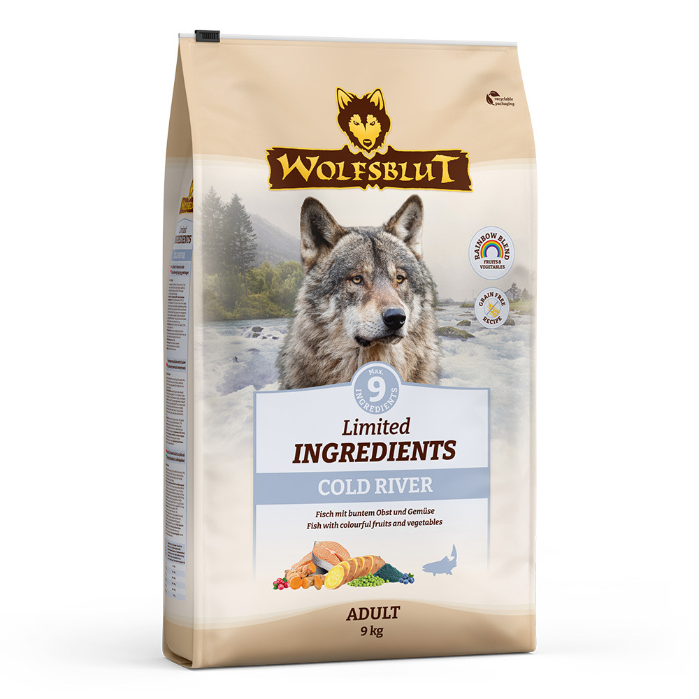 Wolfsblut Dog Limited Ingredients Cold River - pstrąg i bataty 9kg - obrazek 2