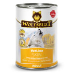 Wolfsblut Dog VetLine Skin - biała ryba oceaniczna i bataty puszka 395g