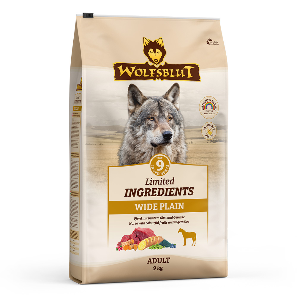 Wolfsblut Dog Limited Ingredients Wide Plain - konina i bataty 9kg - obrazek 2