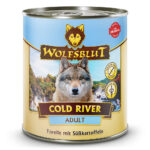 Wolfsblut Dog Cold River - pstrąg i bataty puszka 800g
