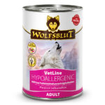 Wolfsblut Dog VetLine Hypoallergenic - konina i bataty puszka 395g