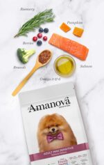 Amanova Dog Adult Mini Sensitive Salmon Deluxe - łosoś 2kg - obrazek 2