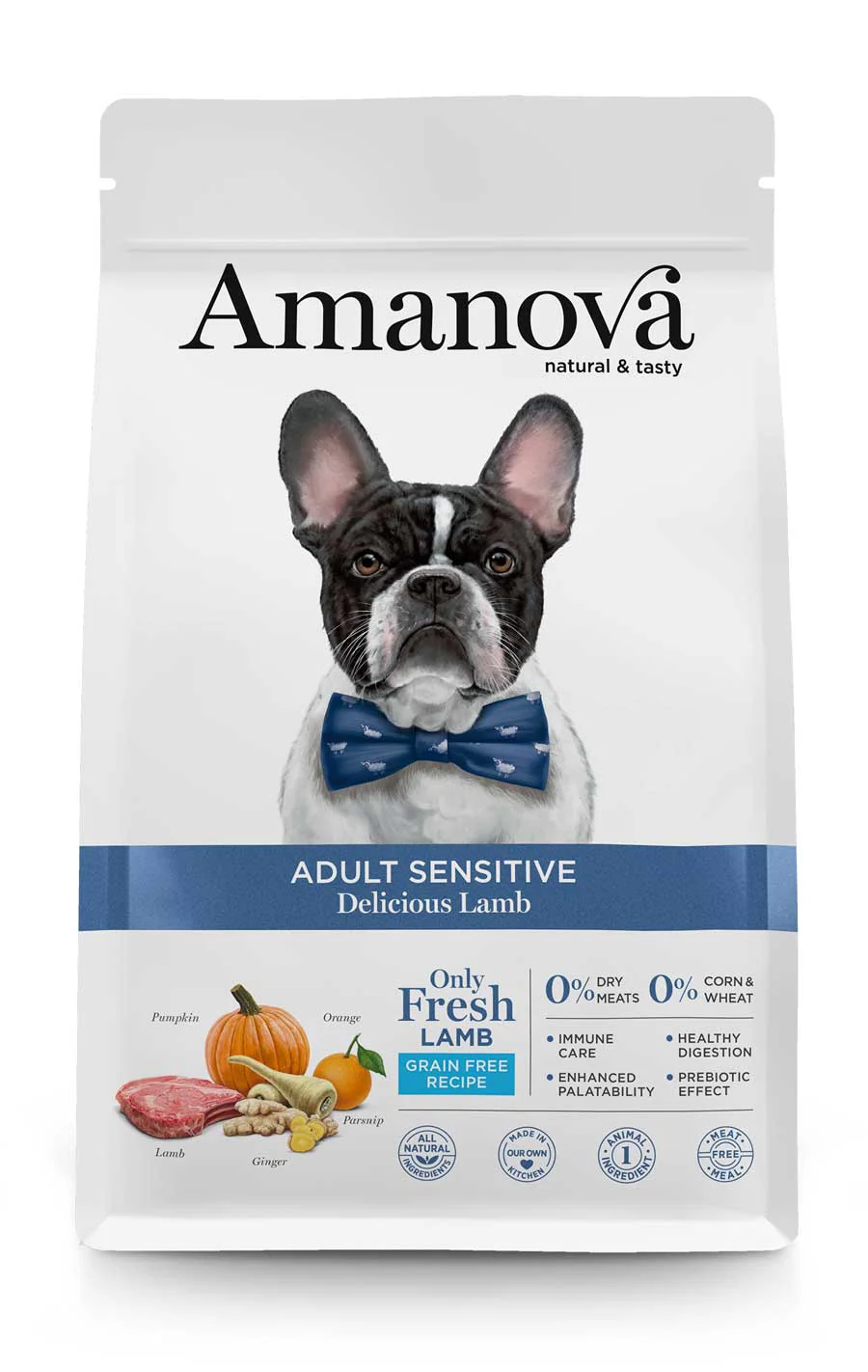 Amanova Dog Adult Sensitive Delicious Lamb - jagnięcina 2kg - obrazek 5