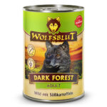 Wolfsblut Dog Dark Forest - dziczyzna i bataty puszka 395g