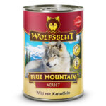 Wolfsblut Dog Blue Mountain - dziczyzna i ziemniaki puszka 395g
