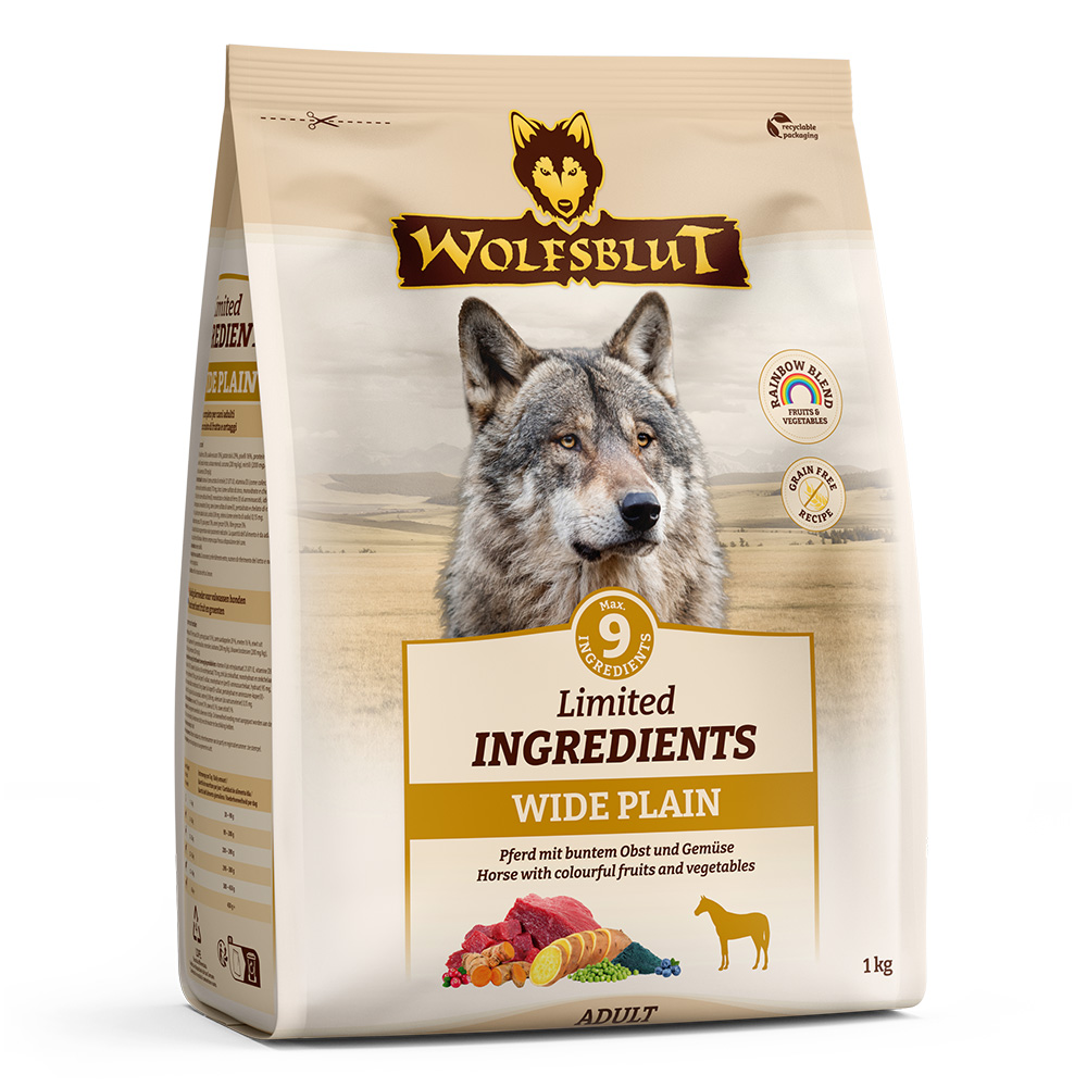 Wolfsblut Dog Limited Ingredients Wide Plain - konina i bataty 1kg - obrazek 2