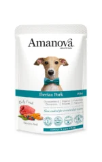 Amanova Dog Adult Iberian Pork - wieprzowina saszetka 300g [P04] - obrazek 2