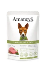 Amanova Dog Adult Luscious Lamb & Pork - jagnięcina i wieprzowina saszetka 100g [P05] - obrazek 2