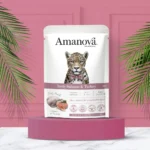 Amanova Cat Tasty Salmon & Turkey - łosoś i indyk saszetka 85g [P11]
