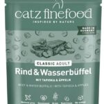 Catz Finefood Classic Wołowina i bawół wodny saszetka 85g