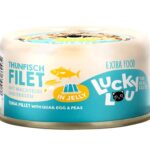 Lucky Lou Extrafood Tuńczyk i jajko przepiórcze w galaretce puszka 70g