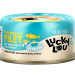 Lucky Lou Extrafood Tuńczyk i jajko przepiórcze w bulionie puszka 70g