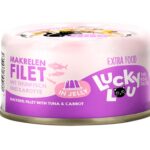 Lucky Lou Extrafood Makrela i tuńczyk w galaretce puszka 70g