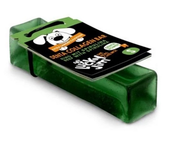 1-69.jpg Lucky Jim DentaCollagen Bar Spirulina S 25g - obrazek 1