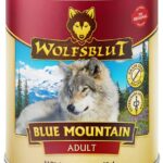 Wolfsblut Dog Blue Mountain Adult - dziczyzna i ziemniaki puszka 800g