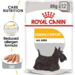Royal Canin Dermacomfort Loaf  karma mokra – pasztet, dla psów dorosłych wszystkich ras saszetka 85g