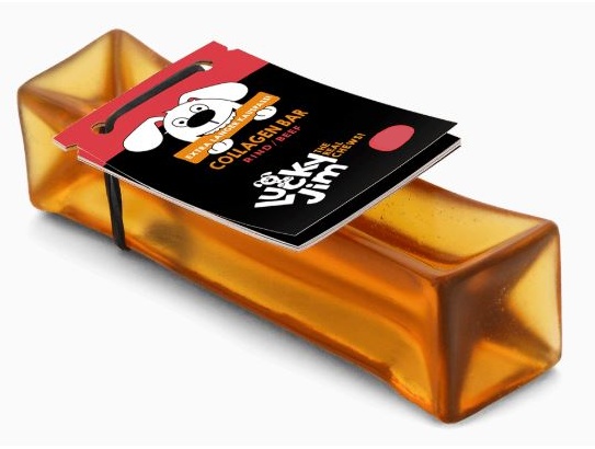 3-24.jpg Lucky Jim Collagen Bar Wołowina L 120g - obrazek 1