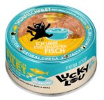 Lucky Lou Extrafood Tuńczyk i jajko przepiórcze w bulionie puszka 70g - obrazek 2