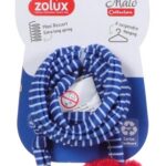 Zolux Zabawka zawieszana dla kota Pompon ze sprężyną Malo 80cm niebieski